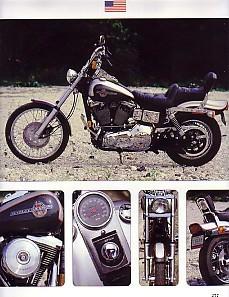 1993 harley davidson  fxdwg wide glide motorcycle article - must see!! 