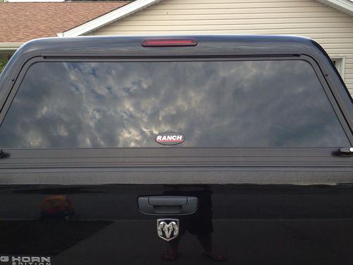 Ranch truck bed cap