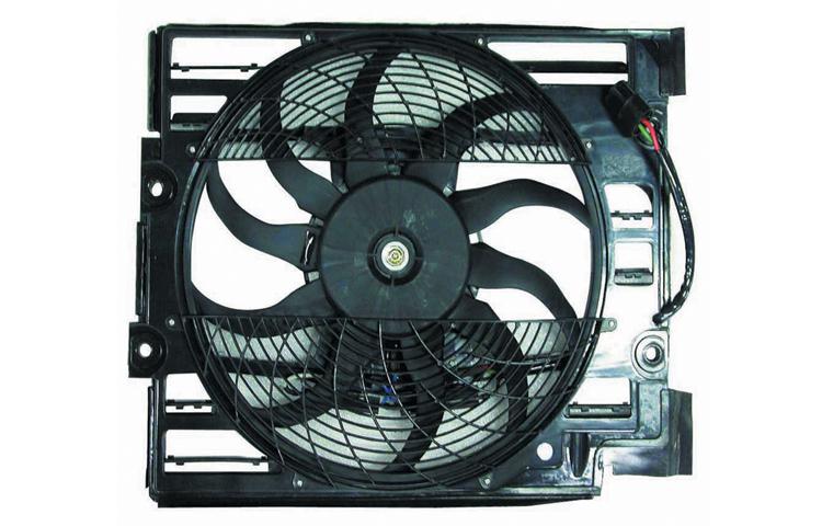 Depo replacement ac condenser cooling fan 97-98 bmw e39 5 series 64548380780