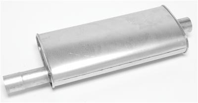 Walker quiet-flow 3 muffler 2.5" off in 2.5" ctr out 21063