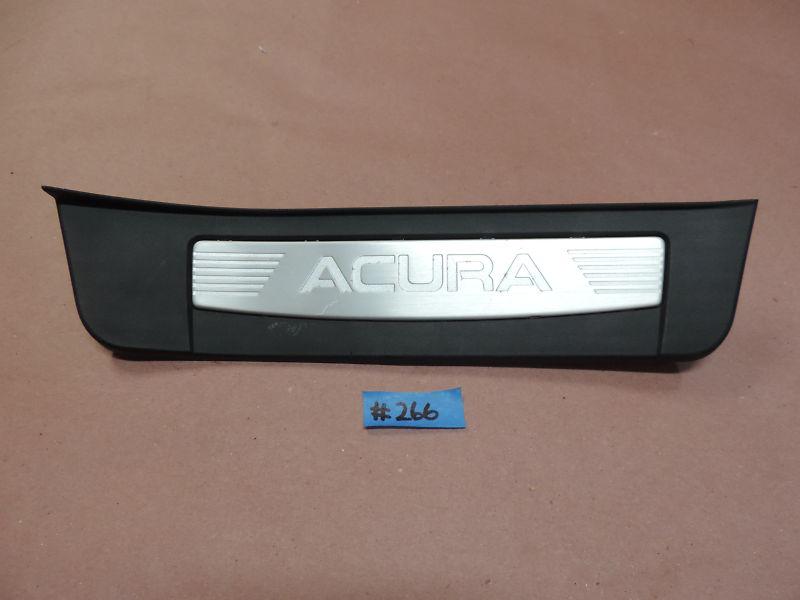 09-12 acura tl right rear outer door sill jam scuff plate 84212-tk4a-a020