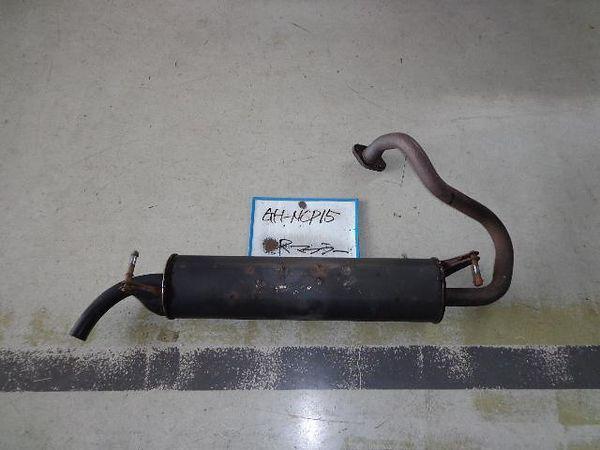 Toyota vitz 2000 rear muffler [1022500]