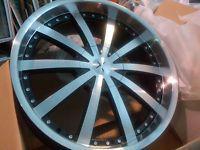 24x9.5 wheels rims s 526b escalade avalanche silverado sierra tahoe yukon denali