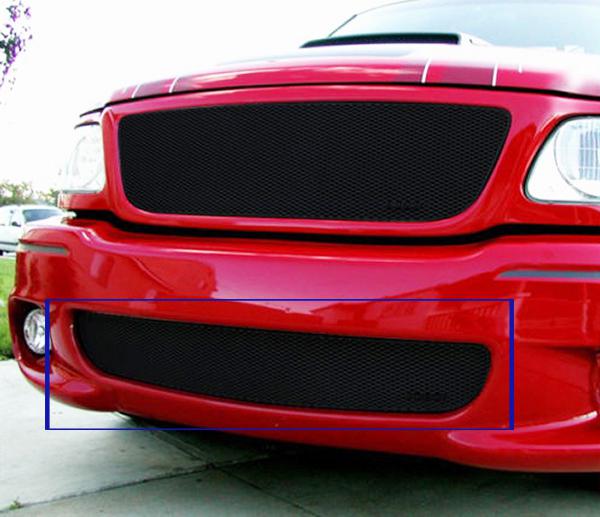 1999-2005 ford f150 f-150 lightning grillcraft black grille bumper mx grill 