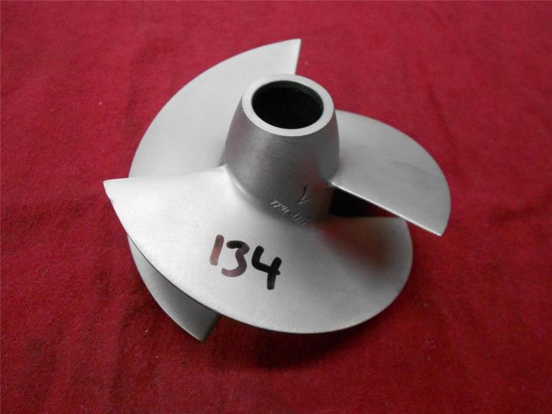 Skat trak stainless steel impeller kawasaki js440 jetski jet ski prop 17