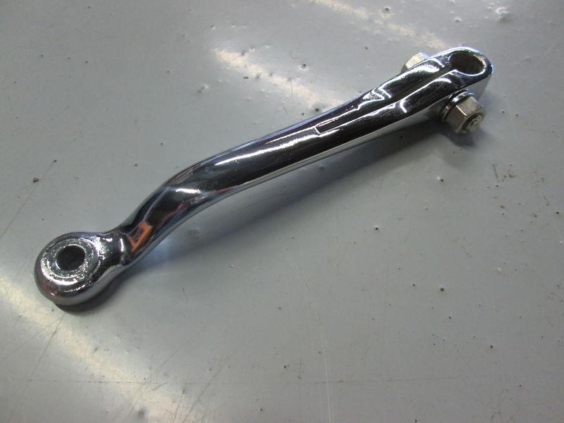 (used) chrome shift lever fits-harley-davidsons 1984-1985 fxst models