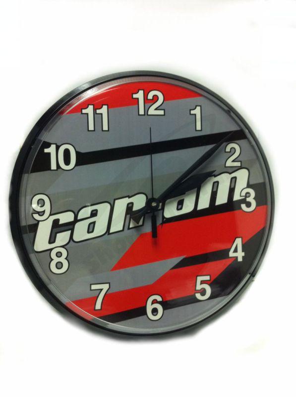 * brp can-am battery operated shop wall clock