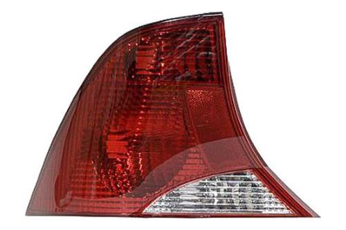 Replace fo2800187 - 00-03 ford focus rear driver side tail light housing 3-bulb