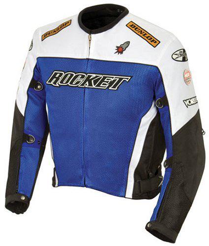 Joe rocket ufo 2.0 textile mesh jacket blue l/large