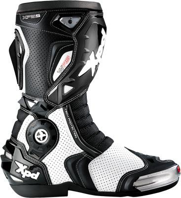 Spidi xp5-s wrs boots white/black e43/us9.5 s62-001-43