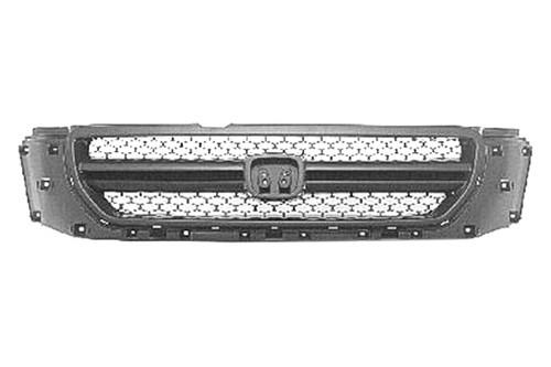 Replace ho1200170 - 03-05 honda pilot grille brand new truck suv grill oe style