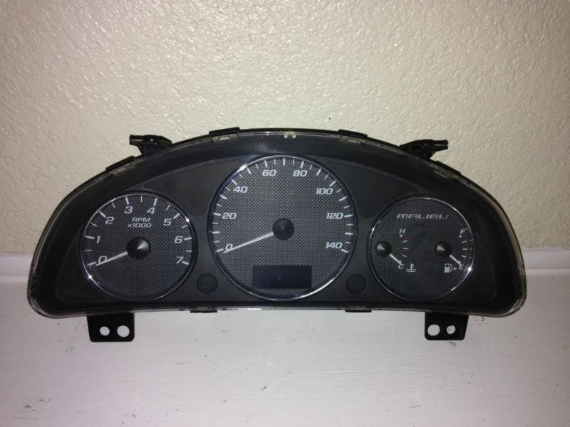 2006-2008 chevrolet malibu gauge cluster 