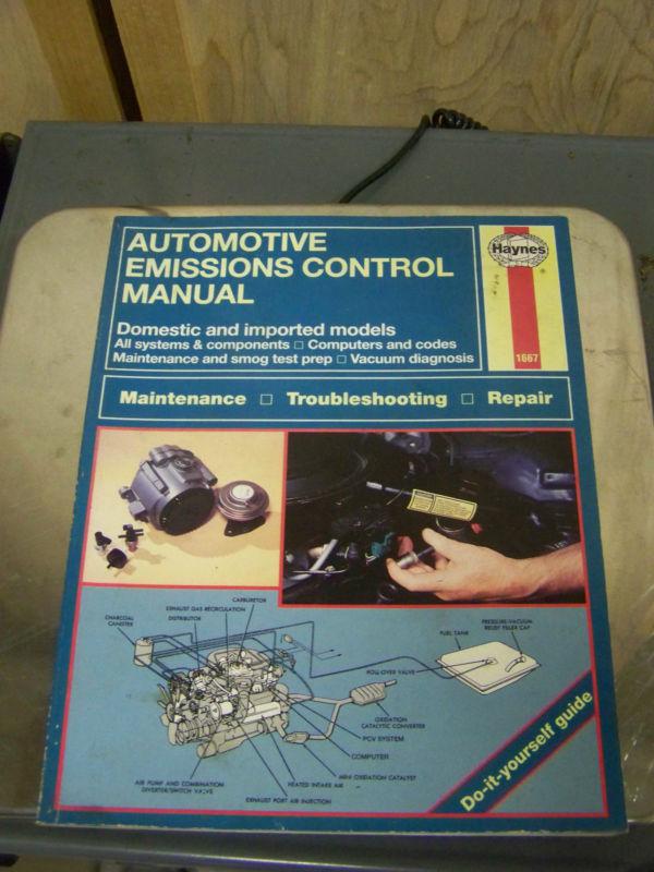 Haynes 1667 automotive emissions control manual from 1992