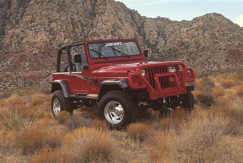 Xenon 8200 traditional design; fender flare set 87-95 wrangler