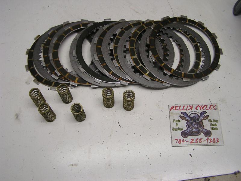 219 94 kawasaki zx 900 b clutch pack plates steels springs 