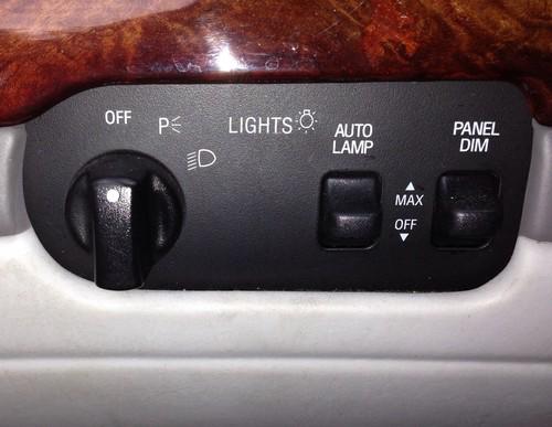 98-02 lincoln continental lcm lighting control