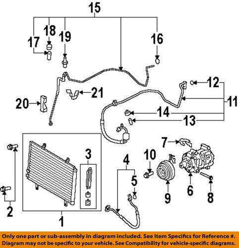 Toyota oem 8846006210 a/c condenser