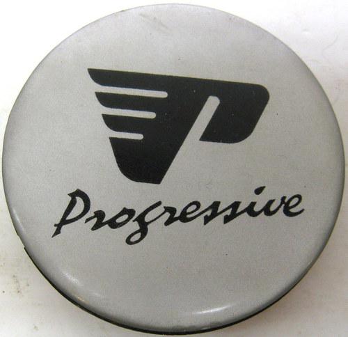 Progressive 2 3/8" small custom wheel center cap