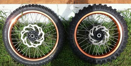 Ktm rims and tires 