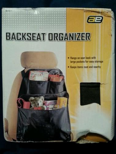 Backseat organizer new, never opened