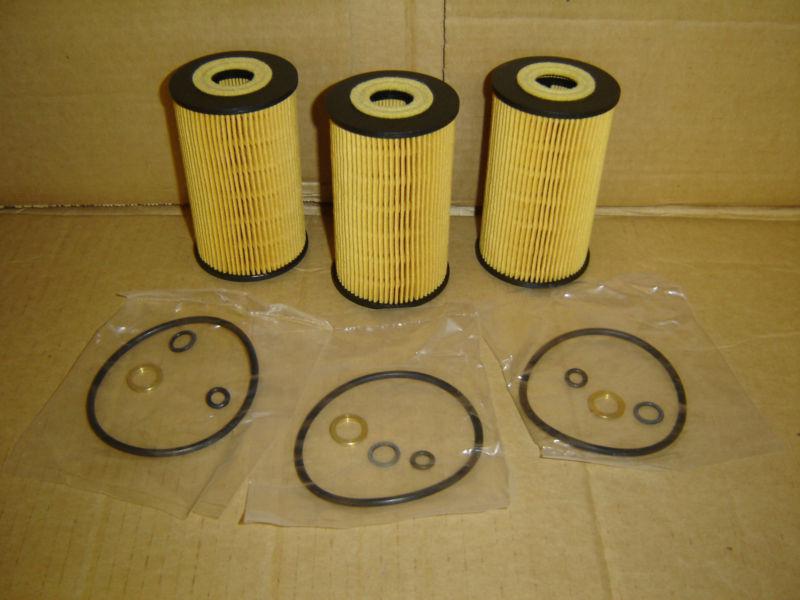 Bmw 3 z series 1.9l lot of 3 oil filter l25251 5251