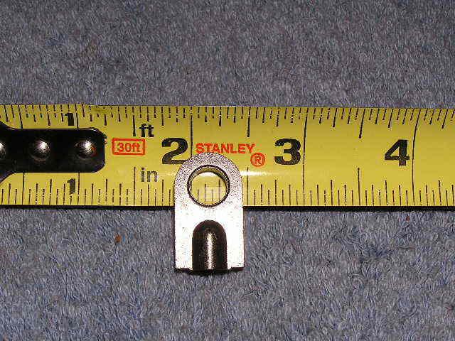 Hd rv oem flat gas spring strut screw-on blade loop pin bolt eye end fitting m6