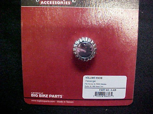 Honda gl1500 chrome passenger volume knob