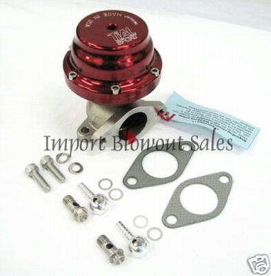 Tial sport 38mm wastegate external wg - red 1 bar