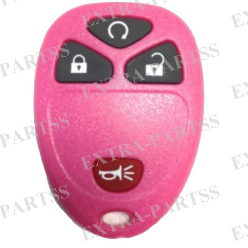 New pink gm chevy gmc keyless entry remote key fob transmitter clicker 15913421