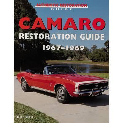 Motorbooks intl 780760301609 book camaro restoration guide 1967-1969 288 pg ea