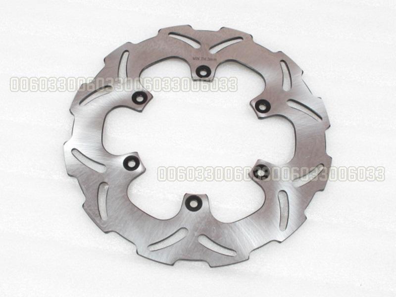 Rear brake rotor for yamaha wr450 yz450 f-r,s,t,v,w,x 2003-2008