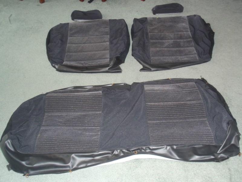 Jdm honda ef civic rear seat skins oem 88-91 sedan hatch