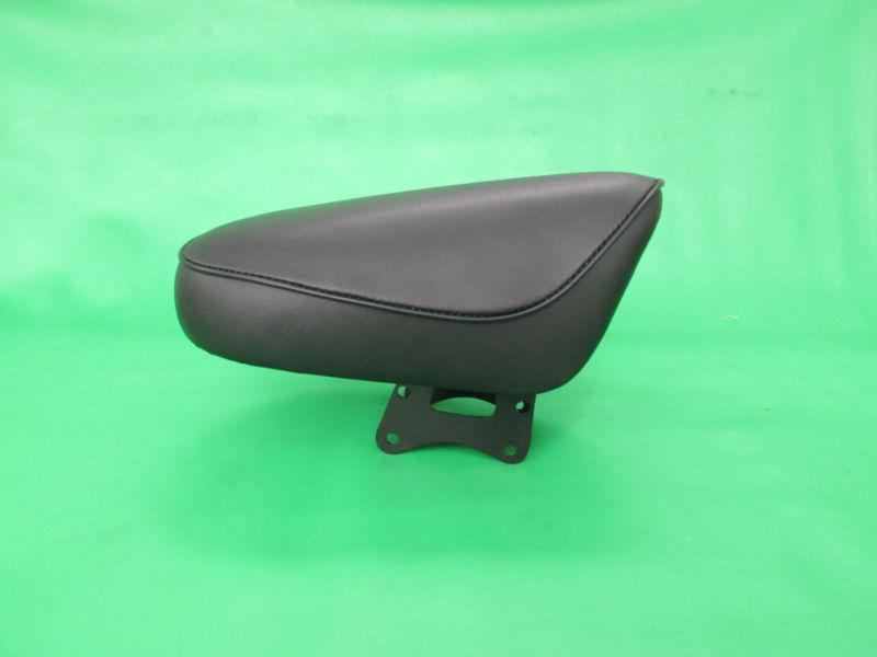 Complete seat honda qa50 k0 1969 powder coated metal seat pan and seat bracket