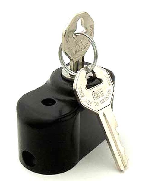 Corvette spare tire lock c2 w/ original type key