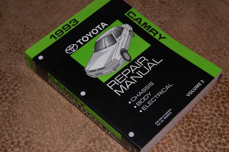 1993 toyota camry service manual #2 like new mint cheap shipping oem