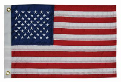 Taylormade us flag 50 star - sewn - 12"x18" 8418