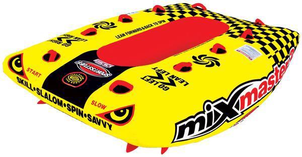 Sportsstuff mix master 2 person - yellow/black/red - 90" x 64" 53-1275