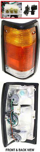 Tail light brake lamp rear assembly passenger's right side rh