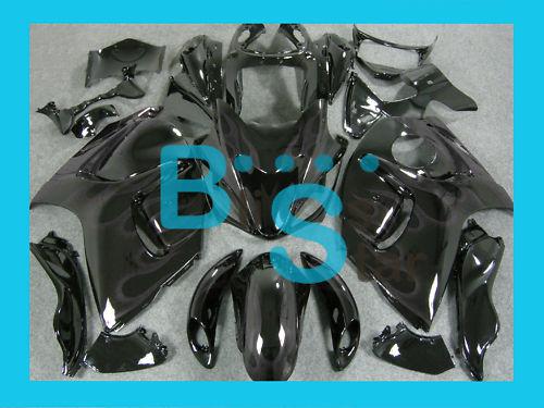 Injection fairing bodywork plastic kit set fit hayabusa gsxr1300 2008-2012 4 w2