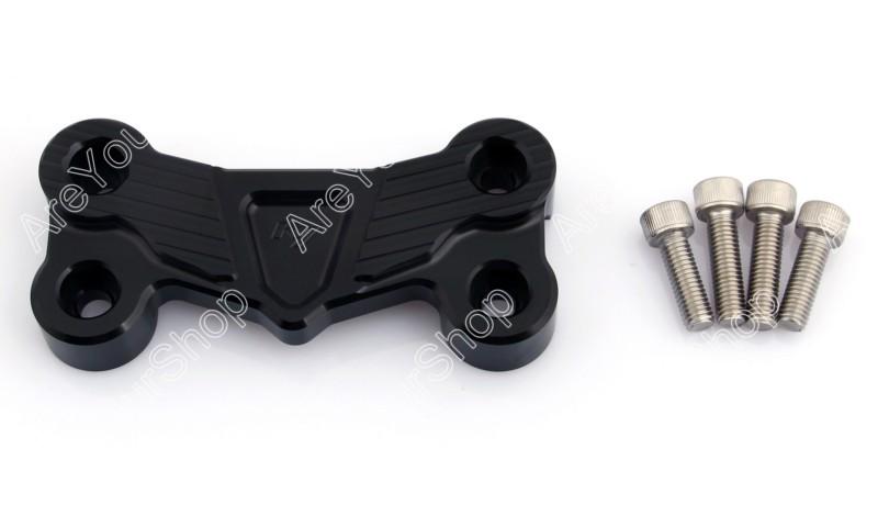 Handle bar clamp billet handlebar yamaha fz8 2011-2012 black