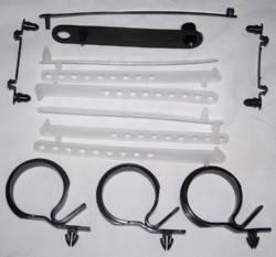 New mopar 1971-72 b-body 1971-74 e-body under hood strap kit