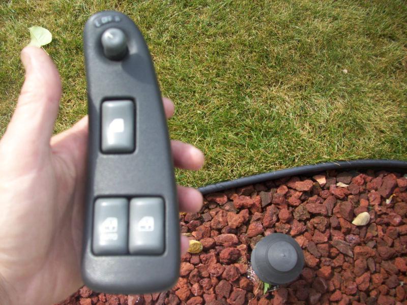 1997-2003 pontiac grand prix 2 door coupe master power window switch w/ trim