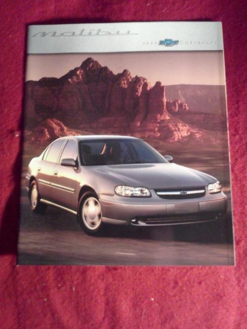 2000 chevy chevrolet malibu sales dealer brochure