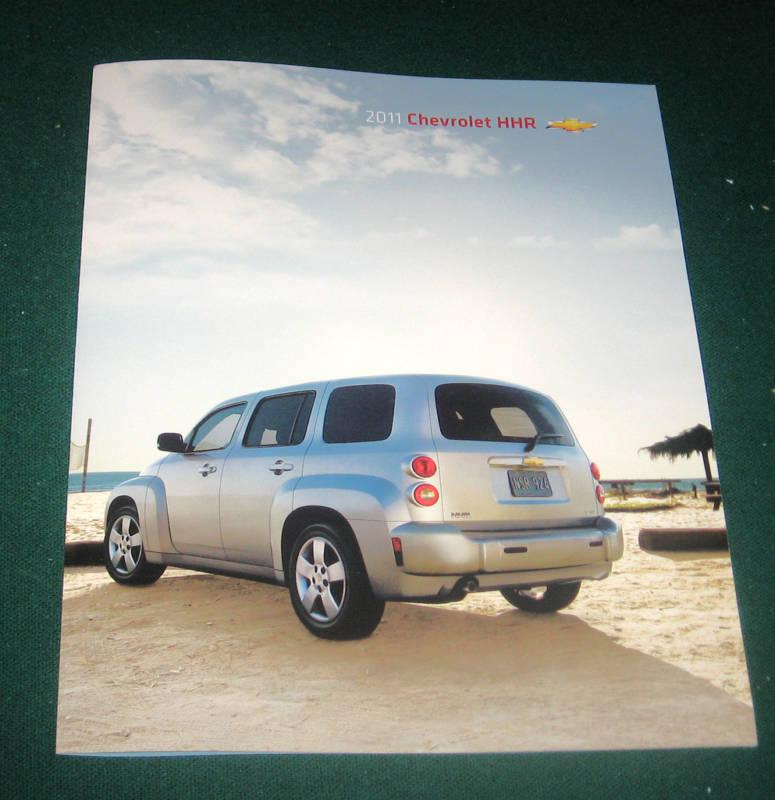 2011 chevy hhr dealer sales flyer; ls; lt; panel;  4 pgs