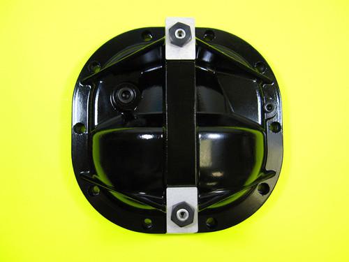 Ford mustang 8.8 rear end girdle system differential cover (blk) fast ship new!