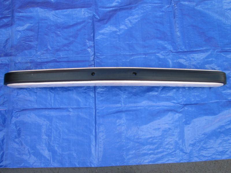 1974 75 76 bmw 2002 - e10 front bumper with rubber trim - good condition