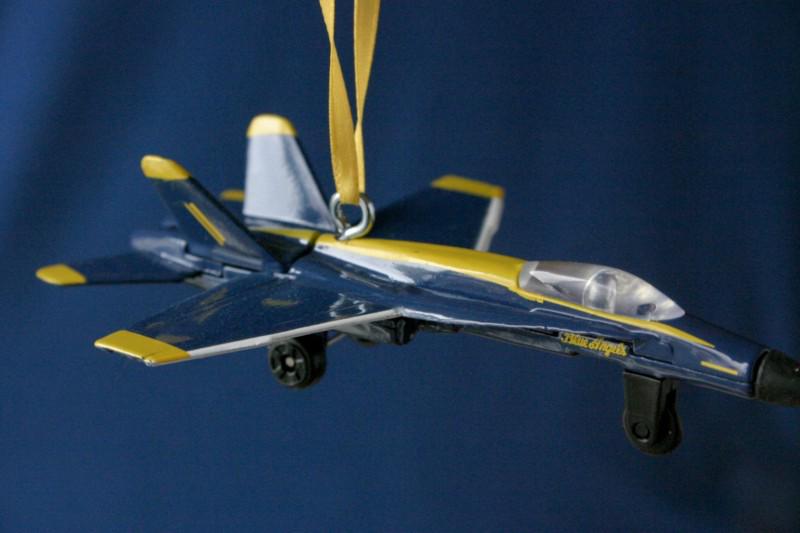 Blue angels f16 hornet * christmas tree ornament