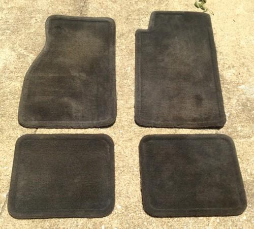 2002 camaro firebird black floor mats oem