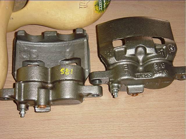 0581 88-96 buick regal front reman brake calipers