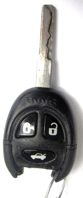 Oem saab 9-3 -5 9.3 9.5 cut key keyless entry remote controller responder alarm 